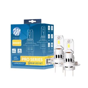 M-Tech Λάμπες Αυτοκινήτου H7 Canbus LED 4000K Φυσικό Λευκό 12V 48W 2τμχ