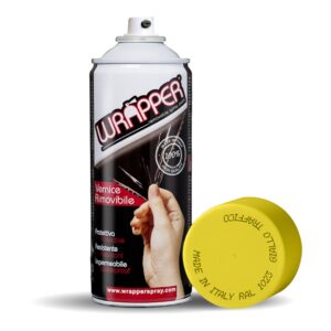 Wrapper Σπρέι Προστατευτικού Φιλμ Traffic Yellow 400ml Κωδικός: WR1023