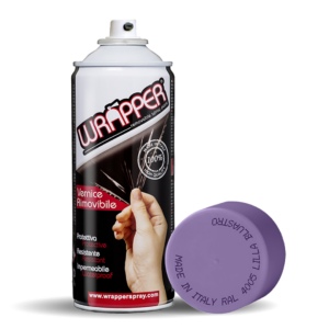 Wrapper Σπρέι Προστατευτικού Φιλμ με Ματ Εφέ Lila Bluastro RAL COLOURS 400ml Κωδικός: WR4005