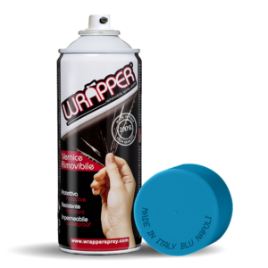 Wrapper Σπρέι Προστατευτικού Φιλμ με Ματ Εφέ Blu Napoli RAL COLOURS ΓΑΛΑΖΙΟ 400ml Κωδικός: WRC31