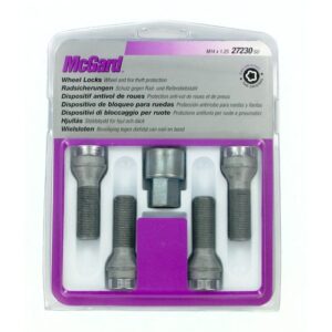 Lampa Μπουλόνια Ασφαλείας Original A240 14x1.25 37mm με Κλειδί 17mm Κωνικά 4τμχ Κωδικός: MG27230SU