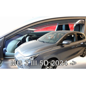 Heko Σετ Ανεμοθραύστες Αυτοκινήτου Μπροστινοί και Πίσω Σκούρο Φιμέ για MG MG3 III 5D 2024+ 4τμχ Κωδικός: 23809
