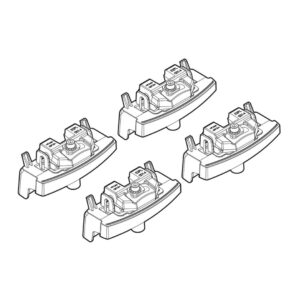 Nordrive Πόδια για Μπάρες Οροφής Kit Άκρα-Πόδια για Μπάρες Hyundai I40 Station Wagon 2011 Hyundai i40 4τμχ Κωδικός: N21177