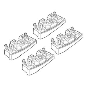 Nordrive Πόδια για Μπάρες Οροφής Kit Άκρα-Πόδια για Μπάρες Hyundai i30 3D/5D 2012 4τμχ 4τμχ Κωδικός: N21179