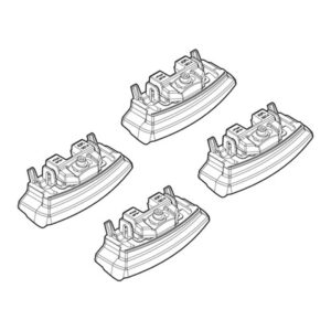 Nordrive Πόδια για Μπάρες Οροφής Kit Άκρα-Πόδια για Μπάρες Kia Ceed 5D 2018 4τμχ Kia Ceed 4τμχ Κωδικός: N21224