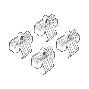 Nordrive Πόδια για Μπάρες Οροφής Kit Άκρα-Πόδια για Μπάρες Peugeot 508 4D 2018 4τμχ Peugeot 508 4τμχ Κωδικός: N21226