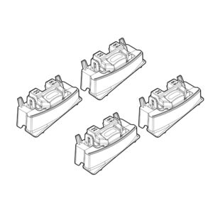 Nordrive Πόδια για Μπάρες Οροφής Kit Άκρα-Πόδια για Μπάρες Toyota Verso 2009 Toyota Verso 4τμχ Κωδικός: N21201