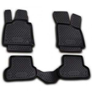 Novline Σετ Μπροστινά και Πίσω Πατάκια 4τμχ Τύπου Σκαφάκι για Audi A3 2003-2012 Μαύρα Κωδικός: NLC.04.10.210