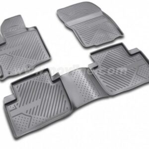 Novline Σετ Μπροστινά και Πίσω Πατάκια 4τμχ Τύπου Σκαφάκι για Citroen C-Crosser 2008-2014 Μαύρα Κωδικός: NLC.10.14.210K