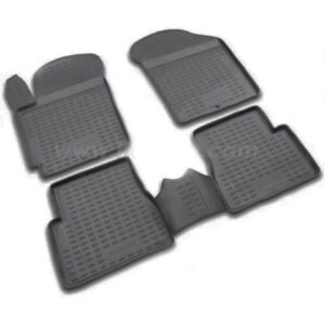 ΠΑΤΑΚΙΑ ΣΕ ΣΚΑΦΗ TPE ΛΑΣΤΙΧΟ ΓΙΑ KIA PICANTO 2004-2011  ΣΕ ΜΑΥΡΟ ΧΡΩΜΑ NOVLINE - 4 ΤΕΜ.