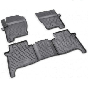 ΠΑΤΑΚΙΑ ΣΕ ΣΚΑΦΗ TPE ΛΑΣΤΙΧΟ ΓΙΑ LAND ROVER RANGE ROVER SPORT 2005-2012  ΣΕ ΜΑΥΡΟ ΧΡΩΜΑ NOVLINE - 4 ΤΕΜ.