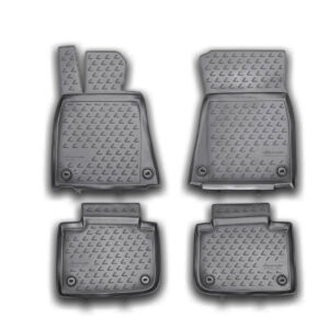 Novline Σετ Μπροστινά και Πίσω Πατάκια 4τμχ Τύπου Σκαφάκι 2012+ Μαύρα Κωδικός: NLC.29.21.210KH