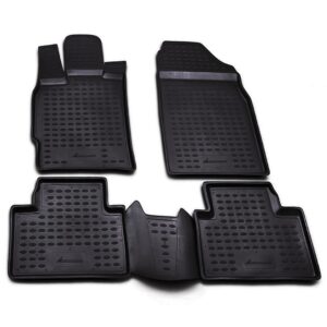 ΠΑΤΑΚΙΑ ΣΕ ΣΚΑΦΗ TPE ΛΑΣΤΙΧΟ ΓΙΑ MAZDA CX7 06/2007-08/2009  ΣΕ ΜΑΥΡΟ ΧΡΩΜΑ NOVLINE - 4 ΤΕΜ.