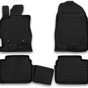 Novline Σετ Μπροστινά και Πίσω Πατάκια 4τμχ Τύπου Σκαφάκι για Mazda 6 Μαύρα Κωδικός: NLC.33.13.210K