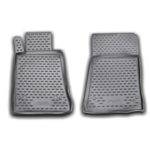 Novline Μπροστινά Πατάκια 2τμχ Τύπου Σκαφάκι για Mercedes-Benz SLK 2011+ Μαύρα Κωδικός: NLC.34.13.210KN