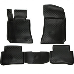 Novline Σετ Μπροστινά και Πίσω Πατάκια 4τμχ Τύπου Σκαφάκι για Mercedes-Benz E Class W212 03/2009+ Μαύρα Κωδικός: NLC.34.16.210K