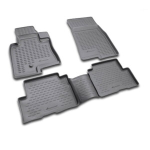 Novline Σετ Μπροστινά και Πίσω Πατάκια 4τμχ Τύπου Σκαφάκι για Mitsubishi Pajero 1999-2006 Μαύρα Κωδικός: NLC.35.05.210