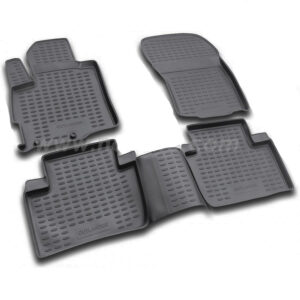 Novline Σετ Μπροστινά και Πίσω Πατάκια 4τμχ Τύπου Σκαφάκι για Mitsubishi Outlander 2010+ Μαύρα Κωδικός: NLC.35.14.210