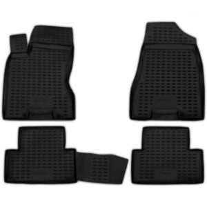 Novline Σετ Μπροστινά και Πίσω Πατάκια 4τμχ Τύπου Σκαφάκι για Nissan X-Trail 2014+ Γκρι Κωδικός: NLC.36.20.210N