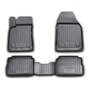 ΠΑΤΑΚΙΑ ΣΕ ΣΚΑΦΗ TPE ΛΑΣΤΙΧΟ ΓΙΑ OPEL VECTRA C 05/2002-01/2009  ΣΕ ΜΑΥΡΟ ΧΡΩΜΑ NOVLINE - 4 ΤΕΜ.