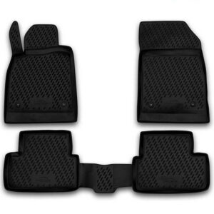 Novline Σετ Μπροστινά και Πίσω Πατάκια 4τμχ Τύπου Σκαφάκι για Opel Astra 2009-2015 Μαύρα Κωδικός: NLC.37.23.210K