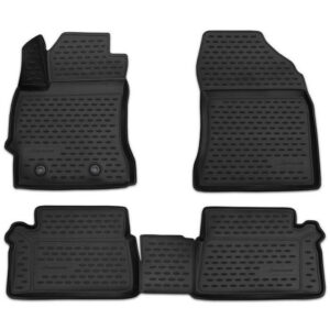 ΠΑΤΑΚΙΑ ΣΕ ΣΚΑΦΗ TPE ΛΑΣΤΙΧΟ ΓΙΑ TOYOTA AURIS 2012+  ΣΕ ΜΑΥΡΟ ΧΡΩΜΑ NOVLINE - 4 ΤΕΜ.