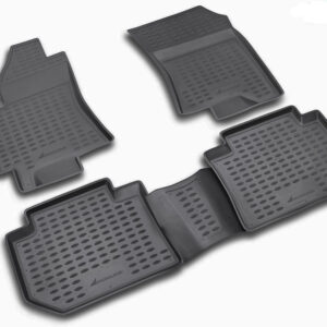 Novline Σετ Μπροστινά και Πίσω Πατάκια 4τμχ Τύπου Σκαφάκι για Subaru Tribeca 2005+ Μαύρα Κωδικός: NLC.46.05.210