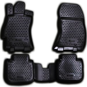 Novline Σετ Μπροστινά και Πίσω Πατάκια 4τμχ Τύπου Σκαφάκι για Subaru Outback Μαύρα Κωδικός: NLC.46.10.210K