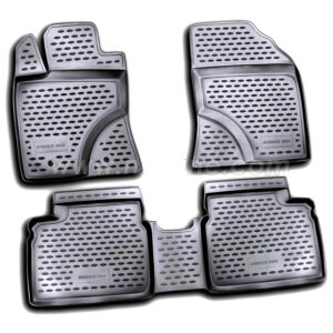 Novline Σετ Μπροστινά και Πίσω Πατάκια 4τμχ Τύπου Σκαφάκι για Toyota Avensis 2015+ Μαύρα Κωδικός: NLC.48.19.210K