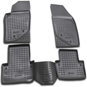 Novline Σετ Μπροστινά και Πίσω Πατάκια 4τμχ Τύπου Σκαφάκι για Volvo S60 2010+ Γκρι Κωδικός: NLC.50.03.211