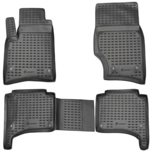 Novline Σετ Μπροστινά και Πίσω Πατάκια Universal 4τμχ Τύπου Σκαφάκι 2010 Γκρι Κωδικός: NLC.51.01.211