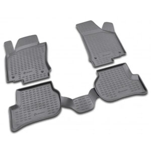 Novline Σετ Μπροστινά και Πίσω Πατάκια 4τμχ Τύπου Σκαφάκι για Volkswagen Jetta 2005-2010 Μαύρα Κωδικός: NLC.51.14.210KH