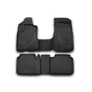 ΠΑΤΑΚΙΑ ΣΕ ΣΚΑΦΗ TPE ΛΑΣΤΙΧΟ ΓΙΑ HONDA CR-V 2002-2006  ΣΕ ΜΑΥΡΟ ΧΡΩΜΑ NOVLINE - 4 ΤΕΜ.