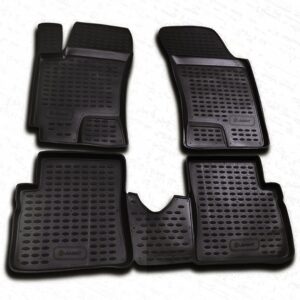 ΠΑΤΑΚΙΑ ΣΕ ΣΚΑΦΗ TPE ΛΑΣΤΙΧΟ ΓΙΑ HYUNDAI GETZ 5D 2002-2008  ΣΕ ΜΑΥΡΟ ΧΡΩΜΑ NOVLINE - 4 ΤΕΜ.