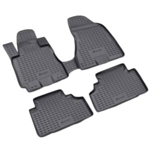 Novline Σετ Μπροστινά και Πίσω Πατάκια 4τμχ Τύπου Σκαφάκι για Hyundai Tucson 5D 2004-2010 Μαύρα Κωδικός: NLC.20.14.210K