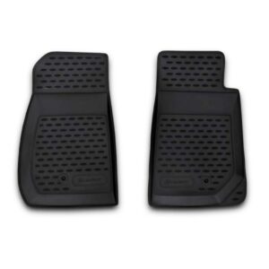 Novline Μπροστινά Πατάκια 2τμχ Τύπου Σκαφάκι για Jeep Wrangler 2007-2018 Μαύρα Κωδικός: NLC.24.08.210