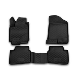 ΠΑΤΑΚΙΑ ΣΕ ΣΚΑΦΗ TPE ΛΑΣΤΙΧΟ ΓΙΑ KIA CEED 02/2007+  ΣΕ ΜΑΥΡΟ ΧΡΩΜΑ NOVLINE - 4 ΤΕΜ.