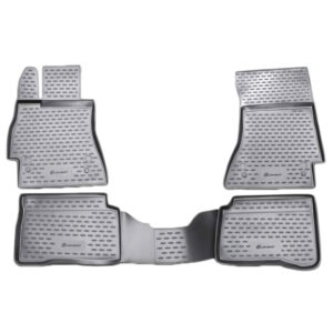 Novline Σετ Μπροστινά και Πίσω Πατάκια 4τμχ για Mercedes-Benz S 2005-2013 Μαύρα Κωδικός: NLC.34.11.210KN