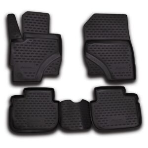 ΠΑΤΑΚΙΑ ΣΕ ΣΚΑΦΗ TPE ΛΑΣΤΙΧΟ ΓΙΑ MITSUBISHI COLT 5D 11/2008+ ΣΕ ΜΑΥΡΟ ΧΡΩΜΑ NOVLINE - 4 ΤΕΜ.