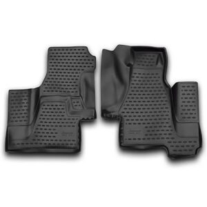 Novline Μπροστινά Πατάκια 2τμχ Τύπου Σκαφάκι για Mercedes-Benz Sprinter 2000-2006 Μαύρα Κωδικός: NLC.3D.34.31.210K