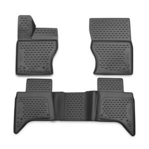 Novline Σετ Μπροστινά και Πίσω Πατάκια 4τμχ Τύπου Σκαφάκι για Land Rover Range Rover 2015+ Γκρι Κωδικός: CARLDR00001G