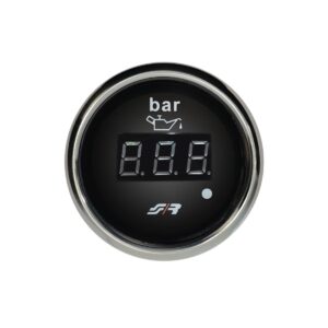 Simoni Racing Ψηφιακό Όργανο Πίεση Λαδιού Αυτοκινήτου 52mm SR Κωδικός: SROP/C