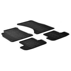 Lampa Σετ Μπροστινά και Πίσω Πατάκια 4τμχ για Audi A5 Hyundai Coupe 2017 Μαύρα Κωδικός: L2437.1