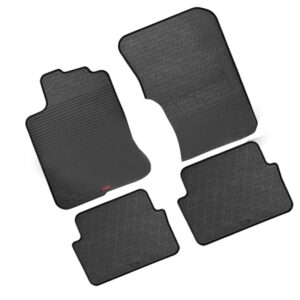 Lampa Σετ Μπροστινά και Πίσω Πατάκια 4τμχ Τύπου Σκαφάκι για Alfa Romeo Alfa 147 2011 Μαύρα Κωδικός: L2446.0