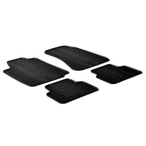 Lampa Σετ Μπροστινά και Πίσω Πατάκια 4τμχ Τύπου Σκαφάκι για Alfa Romeo Alfa 159 2005 Μαύρα Κωδικός: L2446.1