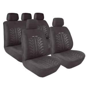 Lampa Σετ Καλύμματα Αυτοκινήτου 9τμχ Πολυεστερικά Road Track Γκρι