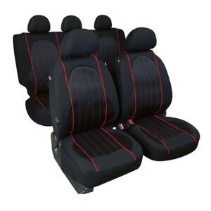 Lampa Σετ Καλύμματα Αυτοκινήτου 9τμχ Πολυεστερικά Alyssa Μαύρα