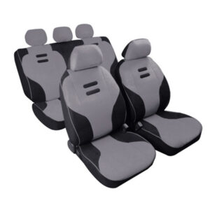 Lampa Σετ Καλύμματα Αυτοκινήτου 9τμχ Πολυεστερικά Kynox Γκρι