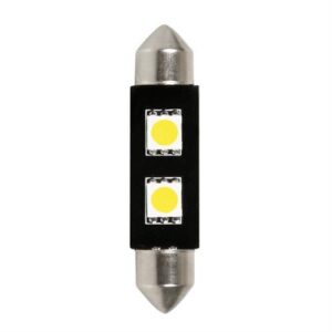 Lampa Λάμπα Αυτοκινήτου C5-10W Hyper-Led SMD x 2 Chips SV8.5-8 LED 6500K Ψυχρό Λευκό 12V