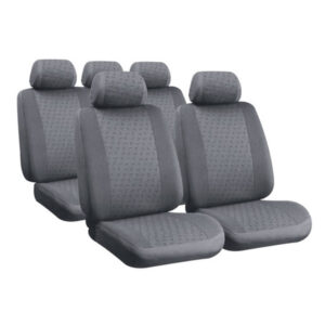Lampa Σετ Καλύμματα Αυτοκινήτου 9τμχ Πολυεστερικά Glamur Γκρι